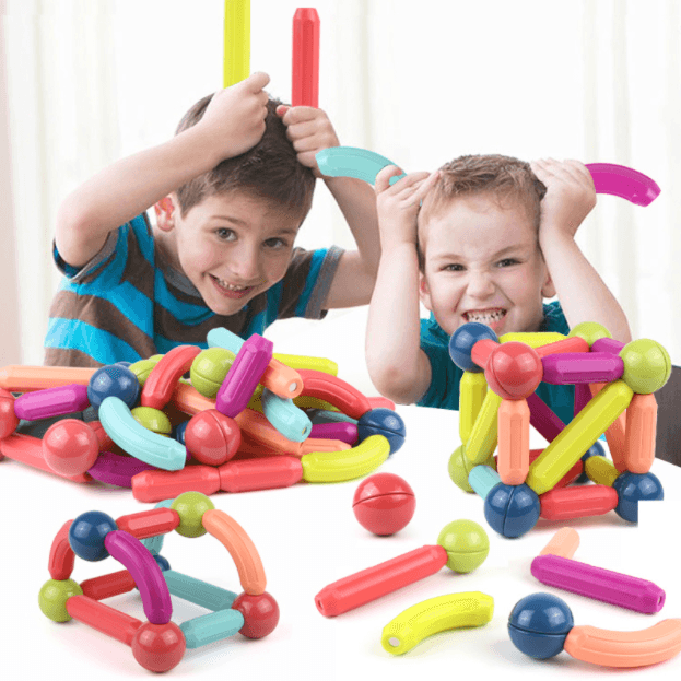 Kit Magnetic Pró - Blocos de Construção - Azhul