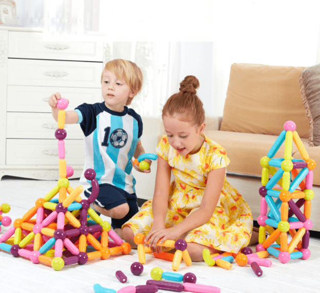 Kit Magnetic Pró - Blocos de Construção - Azhul