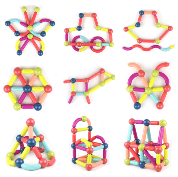 Kit Magnetic Pró - Blocos de Construção - Azhul