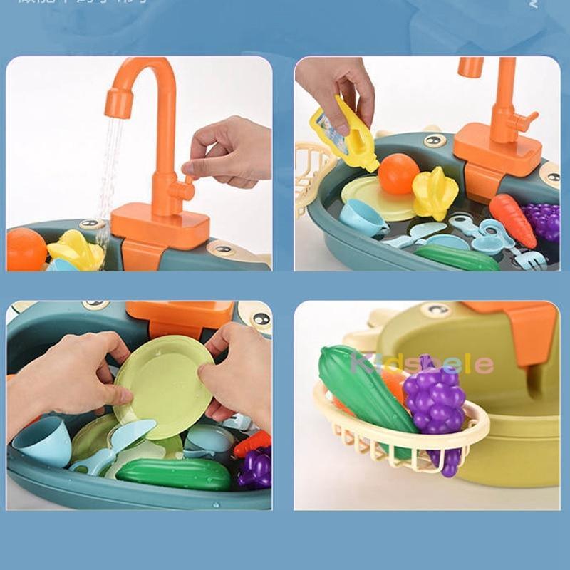 Lava Louças Cozinha Infantil BIG CLEAN - Azhul