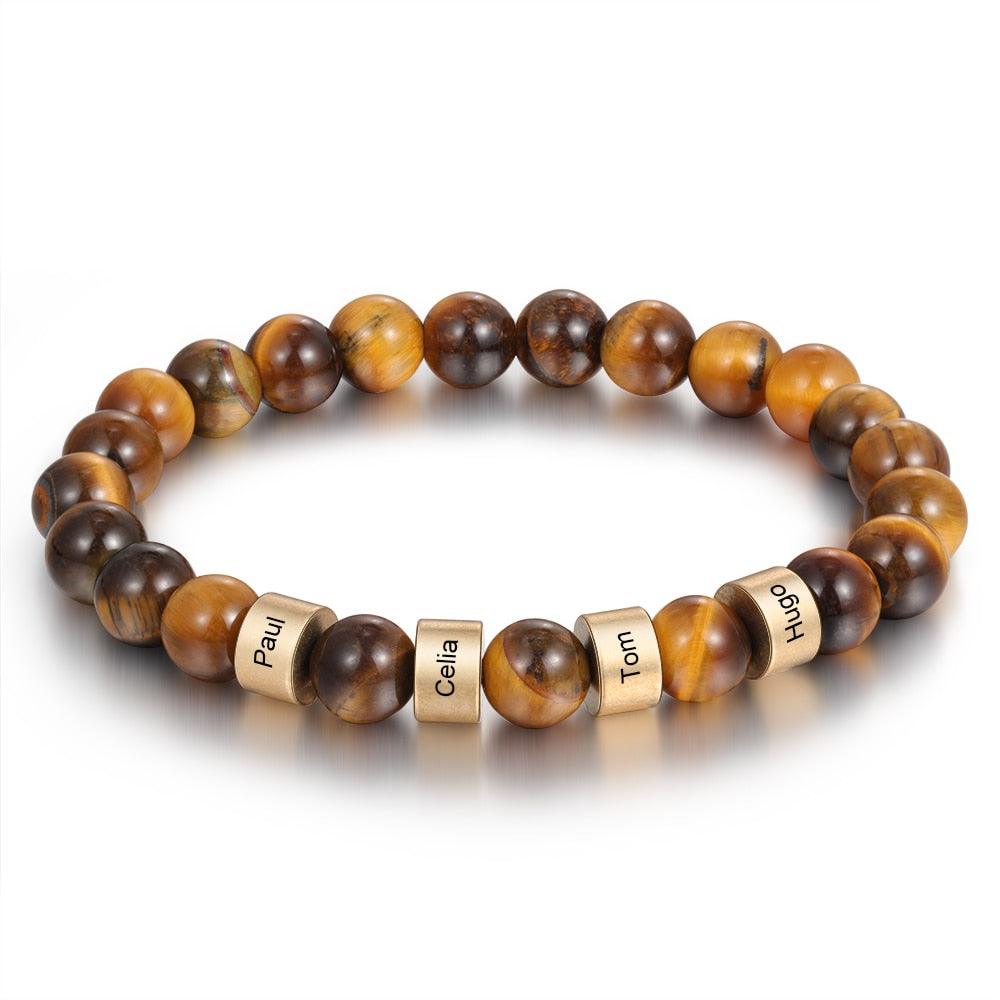 Pulseira Pedras Naturais Dia dos Pais 🧔 - Azhul