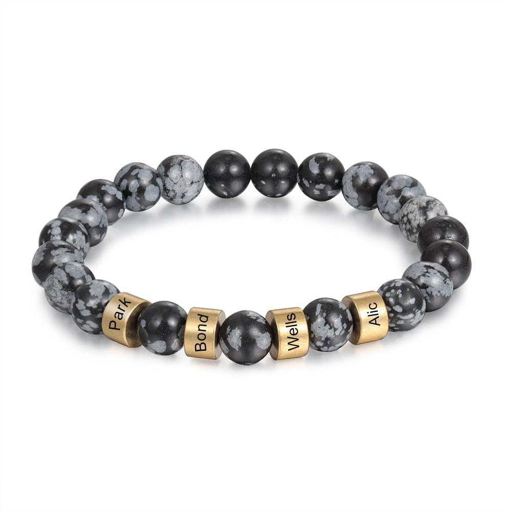 Pulseira Pedras Naturais Dia dos Pais 🧔 - Azhul
