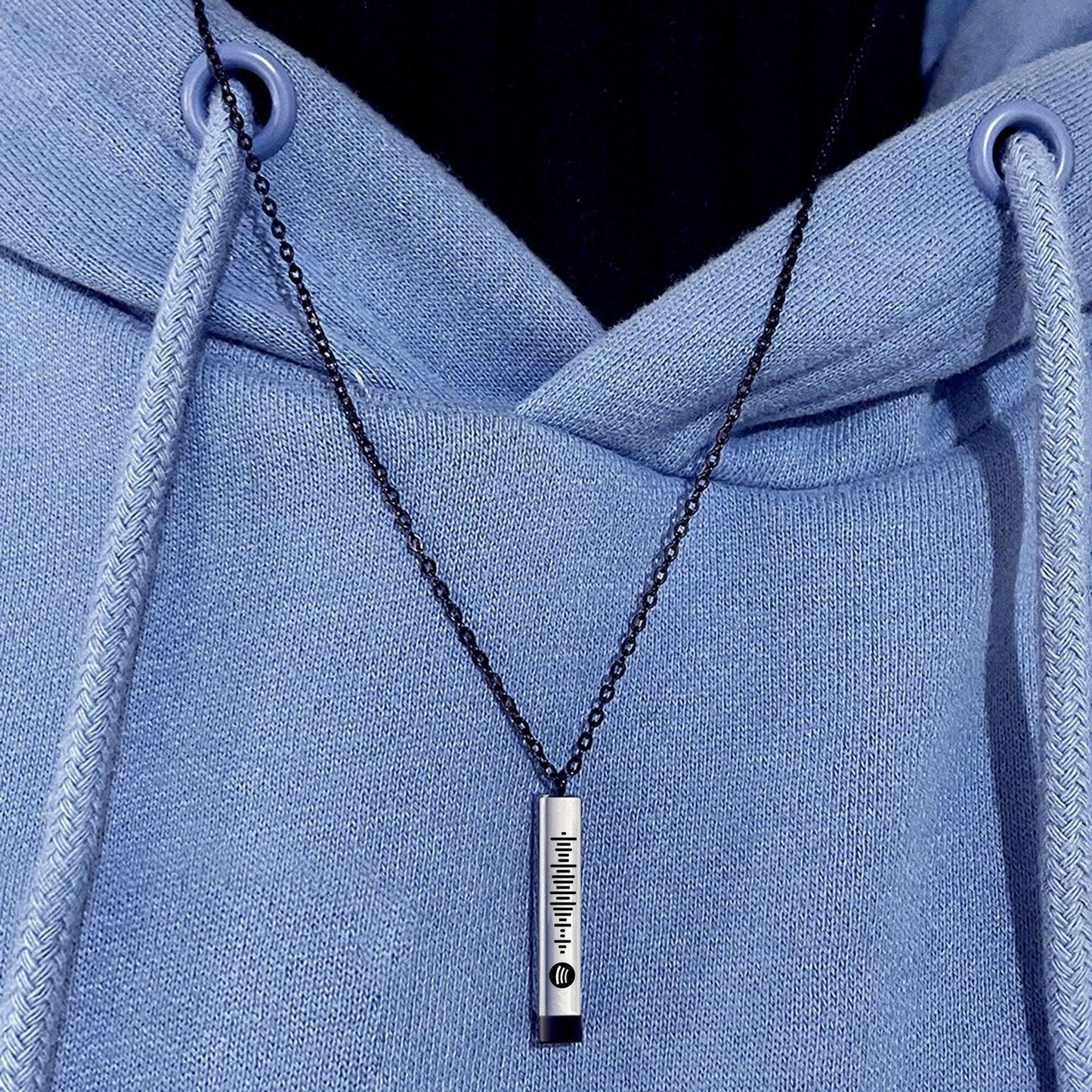 Colar Personalizado com Música Spotify