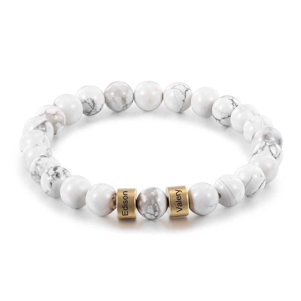 Pulseira Pedras Naturais Dia dos Pais 🧔 - Azhul