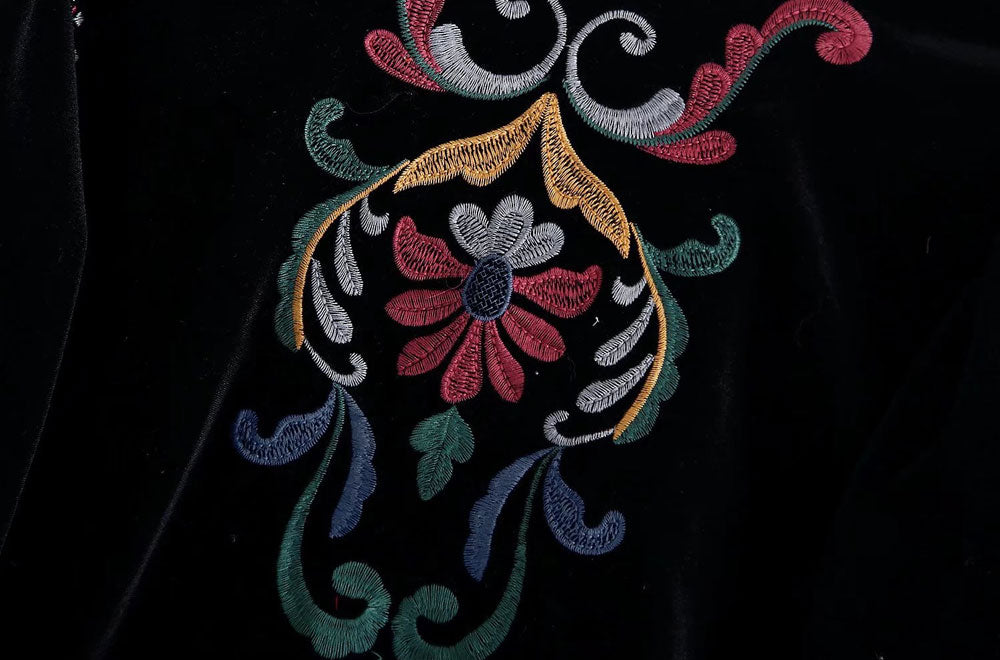 Jaqueta Boho Bordada
