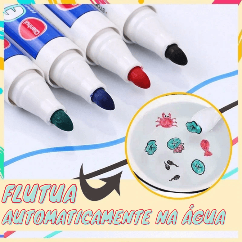 Kit 4 Canetas MAGIC 3D - (Compre 4 e Leve 1 de Brinde) - Azhul