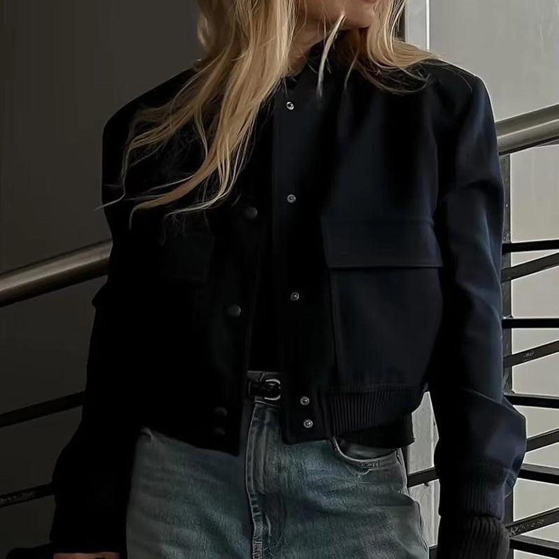 Jaqueta Bomber Minimalista - Azhul