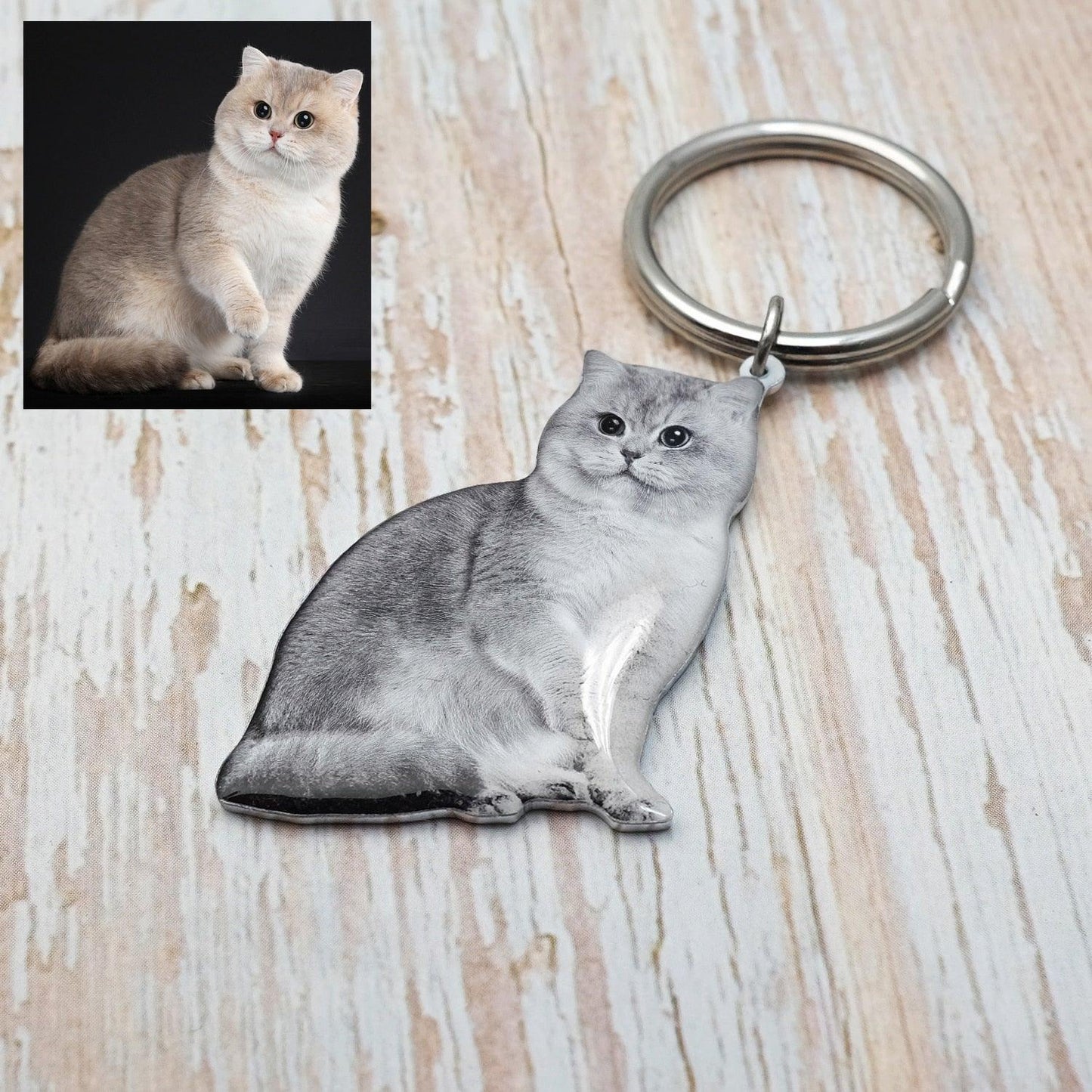 Chaveiro Personalizado Pet Amor Meu - Azhul