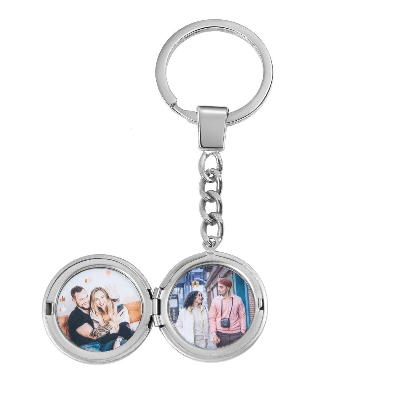 Chaveiro Personalizado com Foto Love - Azhul