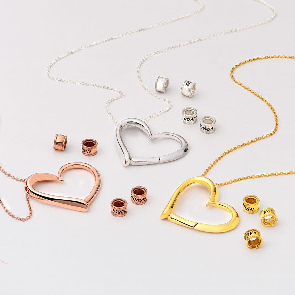 Colar Banhado a Ouro Elos de Amor - Nomes Personalizáveis - Azhul