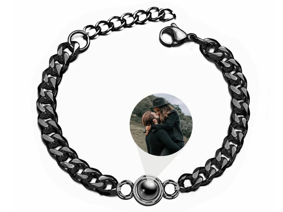 Pulseira Meu Amor - Foto Personalizada - Azhul