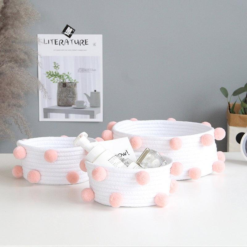 Cesto Pompom Infantil Azhul