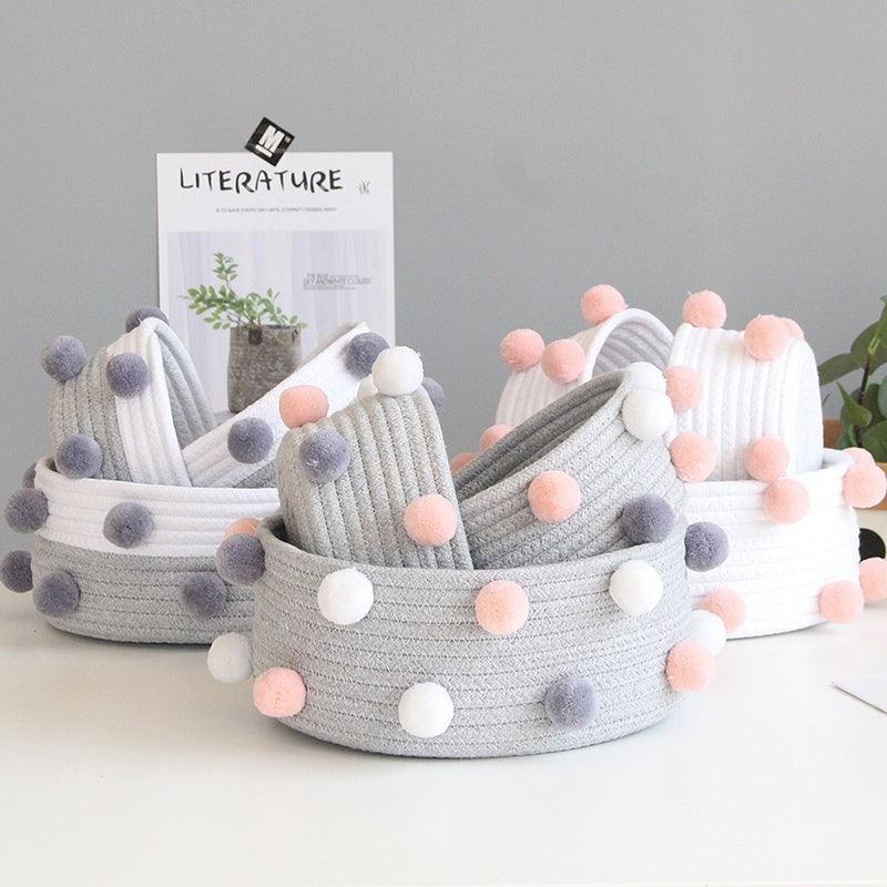 Cesto Pompom Infantil Azhul
