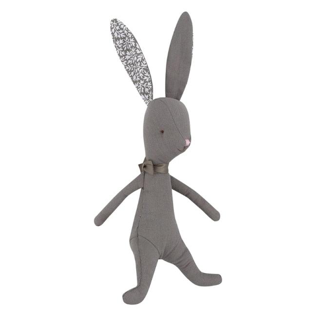 Coelhinho de Algodão Coelhinho de Pelúcia Azhul Cinza Escuro