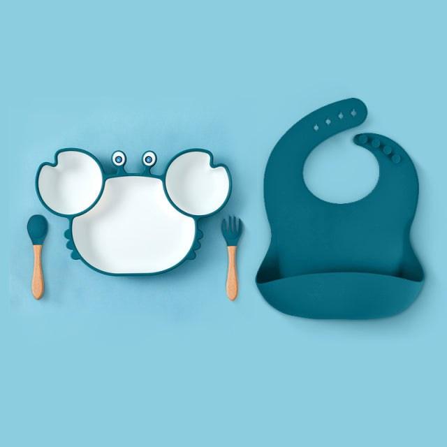 Conjunto Caranguejo Infantil Azhul Conjunto Azul