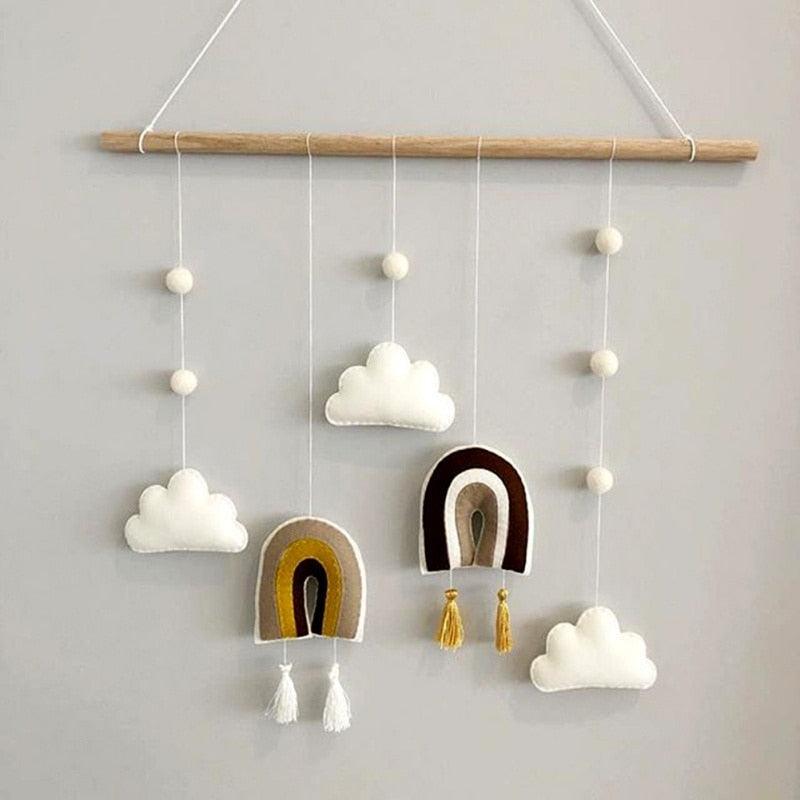 Nuvens e Arco-Íris Decoração Infantil 11 Novo | 55 Vendidos