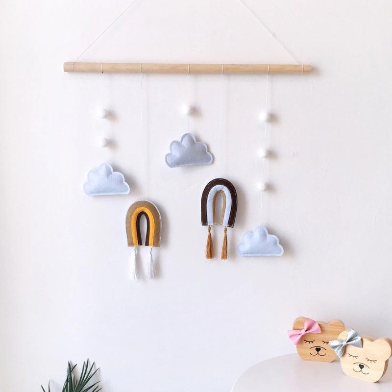 Nuvens e Arco-Íris Decoração Infantil 11 Novo | 55 Vendidos
