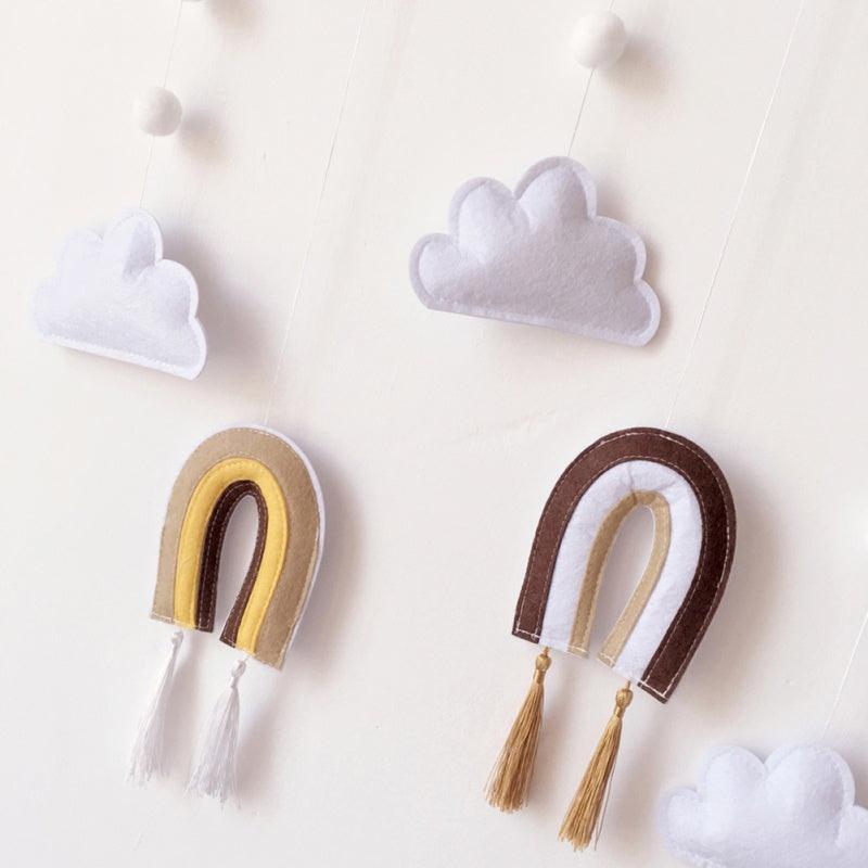 Nuvens e Arco-Íris Decoração Infantil 11 Novo | 55 Vendidos