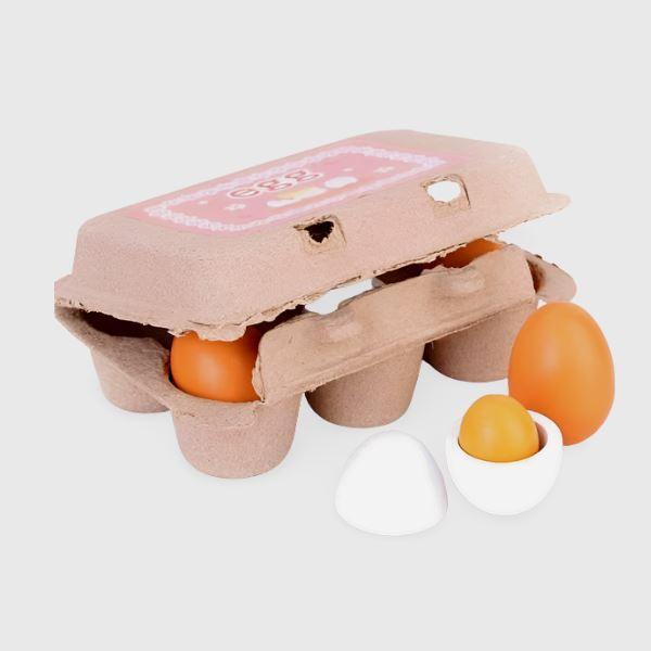 Ovos de Madeira - Montessoriano Brinquedos 016 Novo | 587 Vendidos