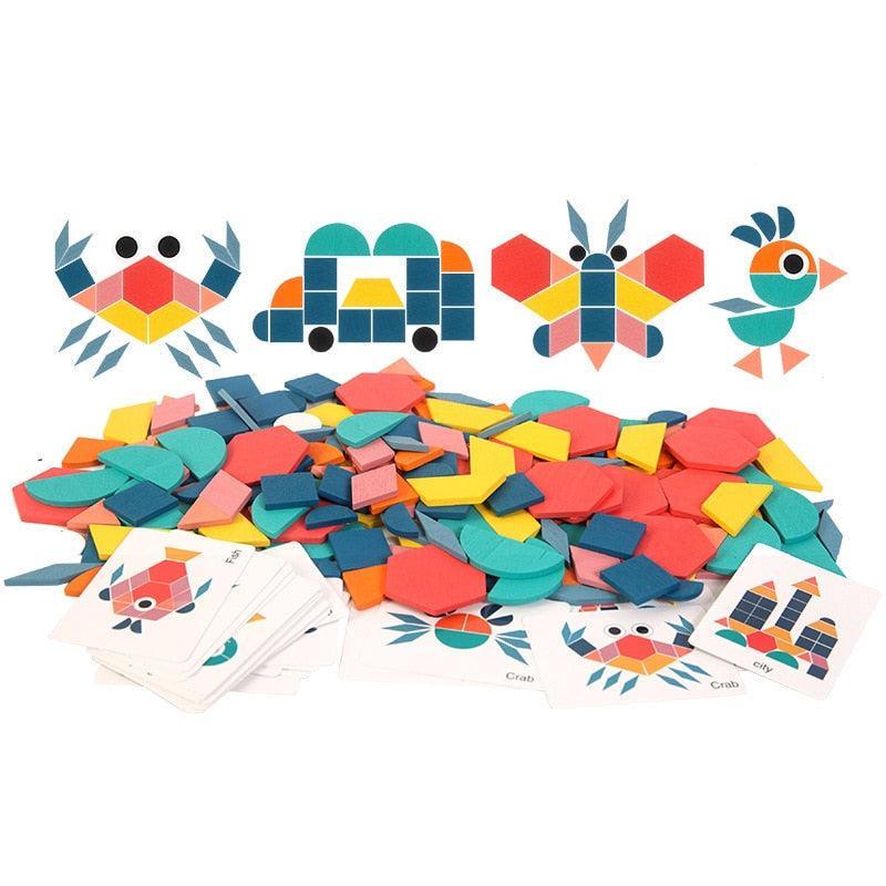 Quebra-Cabeça Montessoriano Infantil Azhul