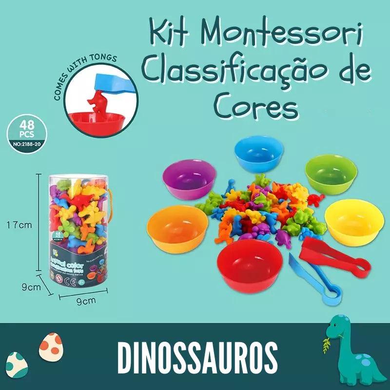 Kit Montessori - Classificação de Cores - Azhul