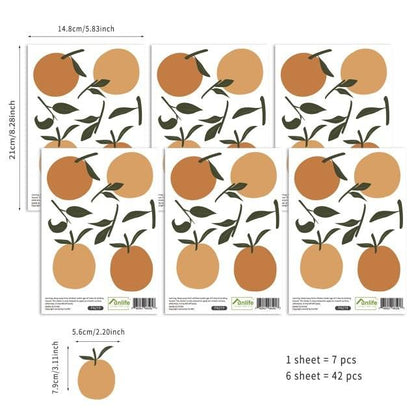 Adesivo de Parede Azhul Laranja 